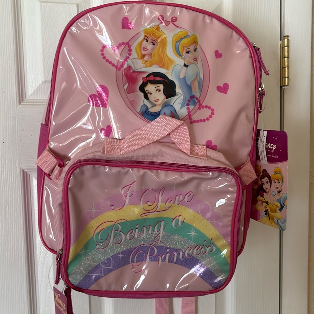 Backpack & utility case Disney Princesses 14.5” x 12” Animations